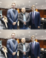 Imagem com foto do Defensor Público-Geral do Paraná, André Ribeiro Giamberardino, do defensor público do Paraná Matheus Munhoz e do deputado estadual do Paraná Hussein Bakri.
