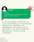 Imagem com um fundo branco emulando papel, na parte superior, tem um textinho comentando sobre a novidade da DPE-PR que é o acompanhamento de casos por SMS, na parte inferior da imagem, está um balão de mensagem representando como será a mensagem detalhando a situação do caso e o número do remetente.