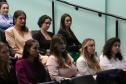 Imagem com foto da abertura do novo curso de defensores públicos e defensoras públicas do Paraná.