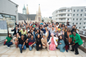 Imagem geral com todos e todas as participantes do evento