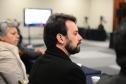 Imagem com foto de cobertura do primeiro dia de atividades do Congresso Nacional de Tecnologia das Defensorias