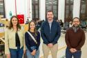 Representantes da Defensoria posam para foto durante o Mutirão 
