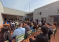 Público presente no casamento dos nove detentos na Penitenciária Estadual de Campo Mourão. 