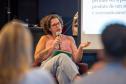 Roda de conversa sobre criminalização da pobreza.