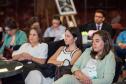 Roda de conversa sobre criminalização da pobreza.
