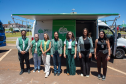 Equipe da DPE-PR hoje em Rio Bonito do Iguaçu, contando com a presença em campo da 1ªsubdefensora pública-geral, Lívia Brodbeck 