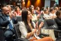 Público aplaude falas das autoridades durante o lançamento do NUPED na ALEP. 
