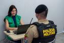 Defensoria realizou atendimentos e orientações jurídicas no 33º Batalhão da PMPR. 