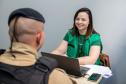 Defensoria realizou atendimentos e orientações jurídicas no 33º Batalhão da PMPR. 