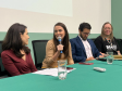 A 2ª Subdefensora Pública-Geral Thaisa Oliveira discursa na abertura do evento na sede dos Núcleos na Defensoria. 