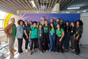 Imagem mostra equipe da DPE-PR ao fim do Mutirão.