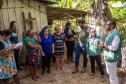 Defensoria Pública em reunião com a comunidade do Quilombo Estreitinho. 