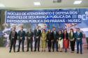 Defensores Públicos posam para foto. 