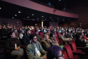 Evento realizado no Guairinha sobre a Política Nacional de Cuidados.