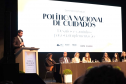 Evento realizado no Guairinha sobre a Política Nacional de Cuidados.