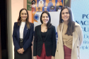 Evento realizado no Guairinha sobre a Política Nacional de Cuidados.