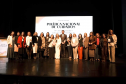 Evento realizado no Guairinha sobre a Política Nacional de Cuidados.