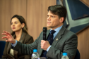 Presidente do TCE fala na abertura do evento. 