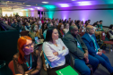 Público presente no evento de saúde mental da DPE-PR.