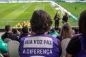 Inauguração da Sala de Acolhimento da DPE-PR no estádio Couto Pereira.