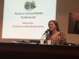 Olenka Lins ministra palestra.