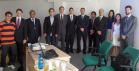 A partir da esquerda: Os defensores públicos Carlos Augusto Lima, Flávio Eduardo Lethier Rangel, Sérgio Parigot de Souza, Eduardo Vieira Carneiro, Bruno Barcala Reis, Adalberto Pelli, Gustavo Costa Lopes, Alexandre Kassama, Eduardo Ortiz Abraão, Paula Grein Del Santoro, Vânia Maria Forlin e Rodolpho Mussel de Macedo.