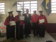 Formandas e formandos da 1ª turma de Operadores Em Direitos Étnicos E Coletivos Faxinalenses.