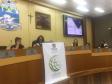 Mesa da audiência pública em Foz do Iguaçu, que contou com a participação da psicóloga Naíra Frutos González.
