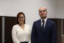 Doutora Amanda Louise e doutor Eduardo Abraão