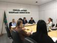 Mesa de reunião do Grupo de Trabalho