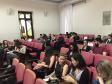 Alunos da Universidade Positivo e Universidade Federal do Paraná presentes na primeira etapa para o mutirão.