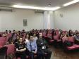 Alunos da Universidade Positivo e Universidade Federal do Paraná presentes na primeira etapa para o mutirão.