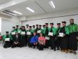 Formandos e realizadores da turma de operadores em direitos étnicos e coletivos Ilhéus do Rio Paraná.