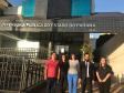 Defensor público auxiliar do Núcleo da Infância e Juventude, dr. Fernando Redede, reunido com a equipe da DPE-PR em Londrina