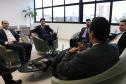Vice-prefeito de Curitiba visita a Sede Administrativa da DPE-PR