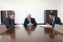 Visita institucional do presidente do TJPR, Des. Adalberto Jorge Xisto Pereira, e do juiz auxiliar da presidência, dr. João Manasses.