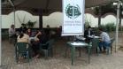 Em Foz do Iguaçu, defensores públicos foram pra praça do colégio Bartolomeu Mitre, no centro da cidade, para prestar orientação jurídica à população e apresentar a instituição ao público. 