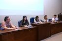 Painel “Morar com Dignidade”, mediado por Antonio Miranda e Violeta Caldeira e palestrado pela defensoria pública coordenadora do NUFURB, dra. Olenka Lins e Silva e pelo representante da TETO, Lucas Kogut.