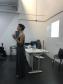 A assistente social da CMB, Janaine Priscila Nunes dos Santos.