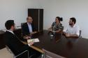 Nova diretoria da ADEPAR é recebida pelo defensor público-geral