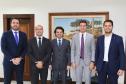 Nesta manhã (11), o defensor público-geral do Estado, dr. Eduardo Abraão, e o subdefensor público-geral, dr. Matheus Munhoz,  participaram de um encontro na Casa Civil para debater os encaminhamentos finais para a implantação da Defensoria Pública na comarca de Pato Branco, na região sudoeste do Paraná.