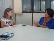 A defensora pública-geral concede entrevista ao jornal "A Gazeta do Iguaçu".