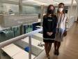 As Defensoras Públicas Lívia Martins Salomão Brodbeck e Silva, Chefa de Gabinete da DPE-PR e Presidenta da Comissão Organizadora do Concurso; e Olenka Lins e Silva Martins Rocha, Subdefensora Pública-Geral e Presidenta da Banca Examinadora do Concurso.