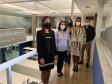 Acompanharam as Defensoras Públicas a gerente de projetos do Instituto AOCP, Mariele Pereira, a assistente de gerente Laryssa Nascimento, e o diretor operacional, Wesley Faria.