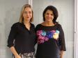 No final de fevereiro, a juíza Luciane Bortoleto esteve na Defensoria Pública para firmar a parceria entre as instituições para a realização da Semana pela Paz em Casa. Na foto, a juíza com a defensora-geral do Estado, Josiane Lupion.