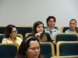 Roda de conversa discutiu violência de gênero. 