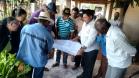Defensoria se reuniu com agricultores de Iretama. Na ocasião, foram apresentados aos agricultores mapas e plantas confeccionados pelo ITCG e relatado o andamento das ações de usucapião que serão ingressadas pela DPPR.