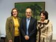 A secretária da Justiça, Cidadania e Direitos Humanos, Maria Tereza Uille Gomes, que representou o Governador Beto Richa, o prefeito de Curitiba, Gustavo Fruet, e a defensora pública-geral do Paraná, Josiane Lupion.