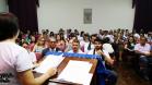 A defensora pública Jeniffer Beltramin Scheffer fez um discurso emocionado e caloroso em defesa dos direitos humanos.