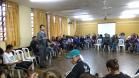 O defensor público Bruno Müller conversou com os estudantes a respeito dos direitos deles.